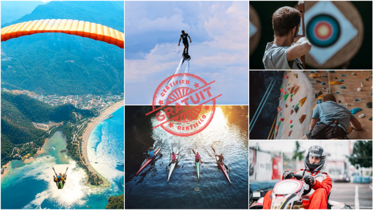 Testez des activités gratuitement partout en France